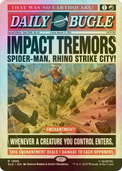 画像1: [FOIL] 衝撃の震え/Impact Tremors No.1999 【英語版】 [SLD-赤R]