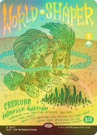 [FOIL] 地表形成師/World Shaper 【英語版】 [SLD-緑R]