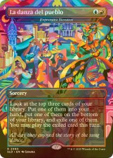 [FOIL] La danza del pueblo 【英語版】 [SLD-金R]