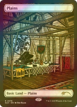 画像1: [FOIL] 平地/Plains No.2076 【英語版】 [SLD-土地R]