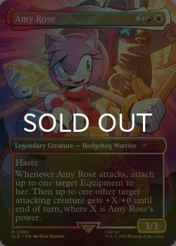 画像1: [FOIL] Amy Rose 【英語版】 [SLD-金MR]