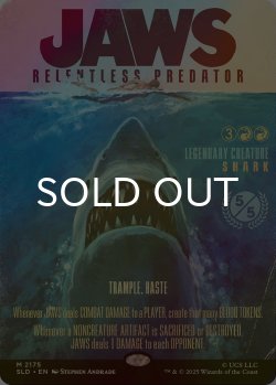 画像1: [FOIL] Jaws, Relentless Predator 【英語版】 [SLD-赤MR]