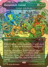 [FOIL] Mutanimals United 【英語版】 [SLD-緑R]