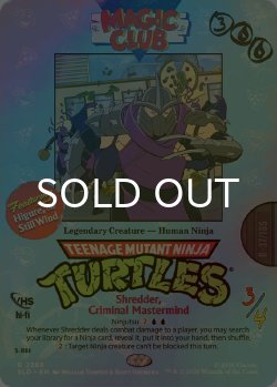 画像1: [FOIL] Shredder, Criminal Mastermind 【英語版】 [SLD-青R]