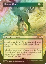 [FOIL] 一繋がりの根/Shared Roots 【英語版】 [SLD-緑R]