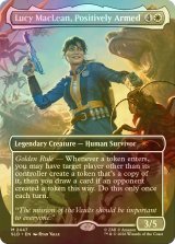 [FOIL] Lucy MacLean, Positively Armed 【英語版】 [SLD-白MR]