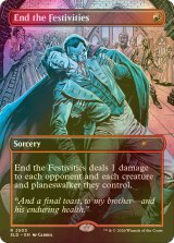 [FOIL] 祭典壊し/End the Festivities 【英語版】 [SLD-赤R]