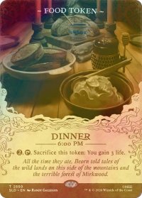 [FOIL] 食物/FOOD No.2550 【英語版】 [SLD-トークン]