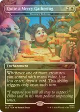 [FOIL] Quite a Merry Gathering 【英語版】 [SLD-白R]