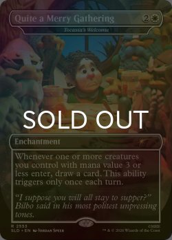 画像1: [FOIL] Quite a Merry Gathering 【英語版】 [SLD-白R]