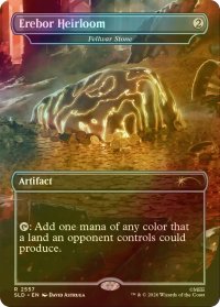 [FOIL] Erebor Heirloom 【英語版】 [SLD-灰R]