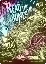 [FOIL] 骨読み/Read the Bones No.2566 【英語版】 [SLD-黒R]