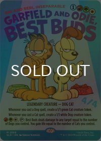 [FOIL] Garfield and Odie, Best Buds 【英語版】 [SLD-金MR]