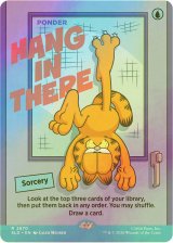 [FOIL] Hang in There 【英語版】 [SLD-青R]