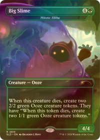 [FOIL] Big Slime 【英語版】 [SLD-緑R]