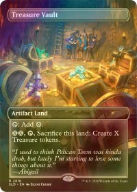 [FOIL] 宝物庫/Treasure Vault No.2818 【英語版】 [SLD-土地R]
