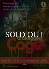 [FOIL] 墓掘りの檻/Grafdigger's Cage 【英語版】 [SLD-灰R]