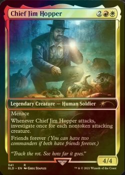 画像1: [FOIL] Chief Jim Hopper 【英語版】 [SLD-金R]