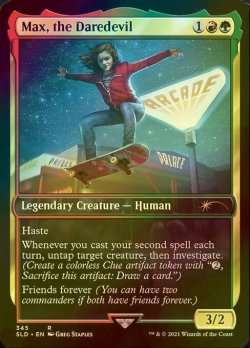 画像1: [FOIL] Max, the Daredevil 【英語版】 [SLD-金R]