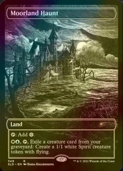 画像1: [FOIL] ムーアランドの憑依地/Moorland Haunt 【英語版】 [SLD-土地R]