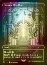 [FOIL] ステンシアの血の間/Stensia Bloodhall 【英語版】 [SLD-土地R]