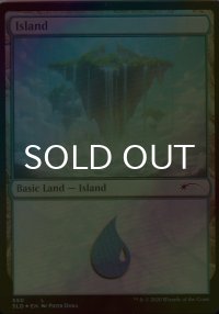 [FOIL] 島/Island No.550 【英語版】 [SLD-土地C]