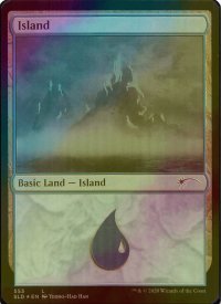 [FOIL] 島/Island No.553 【英語版】 [SLD-土地C]