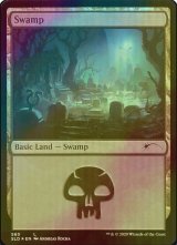 [FOIL] 沼/Swamp No.563 【英語版】 [SLD-土地L]