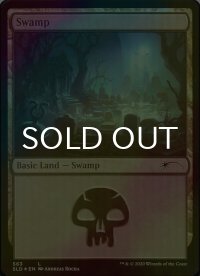 [FOIL] 沼/Swamp No.563 【英語版】 [SLD-土地C]