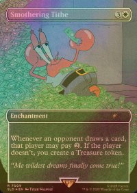 [FOIL] 息詰まる徴税/Smothering Tithe 【英語版】 [SLD-白R]
