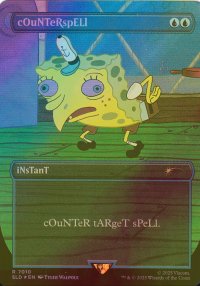 [FOIL] 対抗呪文/Counterspell No.7010 【英語版】 [SLD-青R]