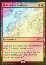 [FOIL] ゴブリンの砲撃/Goblin Bombardment No.7022 【英語版】 [SLD-赤R]