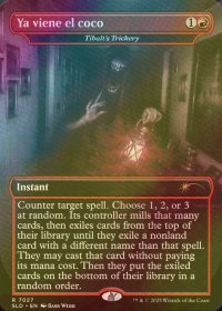 [FOIL] Ya viene el coco 【英語版】 [SLD-赤R]