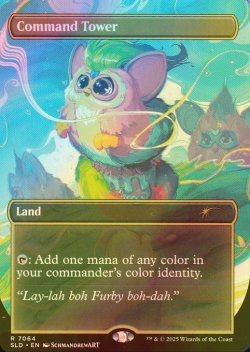 画像1: [FOIL] 統率の塔/Command Tower No.7064 【英語版】 [SLD-土地R]