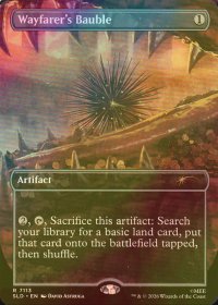 [FOIL] 旅人のガラクタ/Wayfarer's Bauble No.7113 【英語版】 [SLD-灰R]
