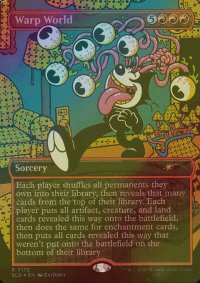 [FOIL] 歪んだ世界/Warp World No.7172 【英語版】 [SLD-赤R]