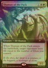 [FOIL] 群れのシャーマン/Shaman of the Pack (拡張アート版) 【英語版】 [SLD-金R]