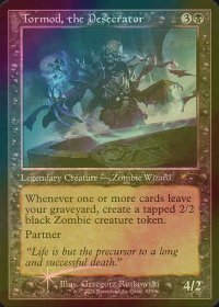 [FOIL] 冒涜する者、トーモッド/Tormod, the Desecrator (旧枠) 【英語版】 [SLD-黒R]