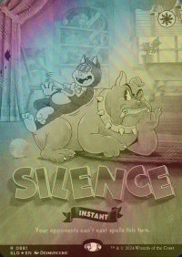 [FOIL] 沈黙/Silence No.881 【英語版】 [SLD-白R]