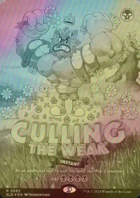[FOIL] 弱者選別/Culling the Weak No.883 【英語版】 [SLD-黒R]
