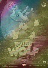 [FOIL] 若き狼/Young Wolf No.885 【英語版】 [SLD-緑R]