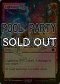 [FOIL] 稲妻/Lightning Bolt No.042 (Pool Party仕様) 【英語版】 [SLD-赤C]
