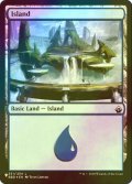 [FOIL] 島/Island 【英語版】 [BBD-土地List]