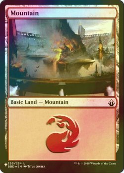 画像1: [FOIL] 山/Mountain 【英語版】 [BBD-土地List]