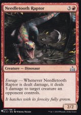 針歯の猛竜/Needletooth Raptor 【英語版】 [RIX-赤List]
