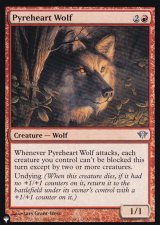 紅蓮心の狼/Pyreheart Wolf 【英語版】 [DKA-赤List]