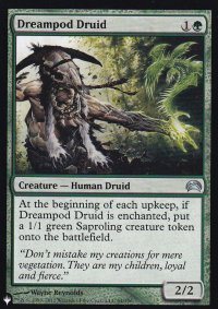 夢鞘のドルイド/Dreampod Druid 【英語版】 [PC2-緑List]