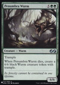 暗影のワーム/Penumbra Wurm 【英語版】 [UMA-緑List]