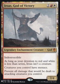 勝利の神、イロアス/Iroas, God of Victory 【英語版】 [C16-金List]