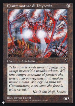 画像1: ファイレクシアの歩行機械/Phyrexian Walker 【イタリア語版】 [VIS-灰List]